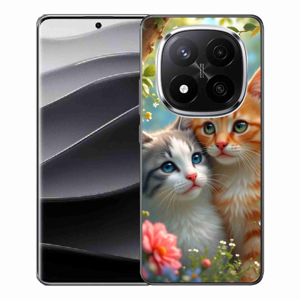 Gelový kryt mmCase na Xiaomi Redmi Note 14 Pro+ 5G - kočičí láska 2