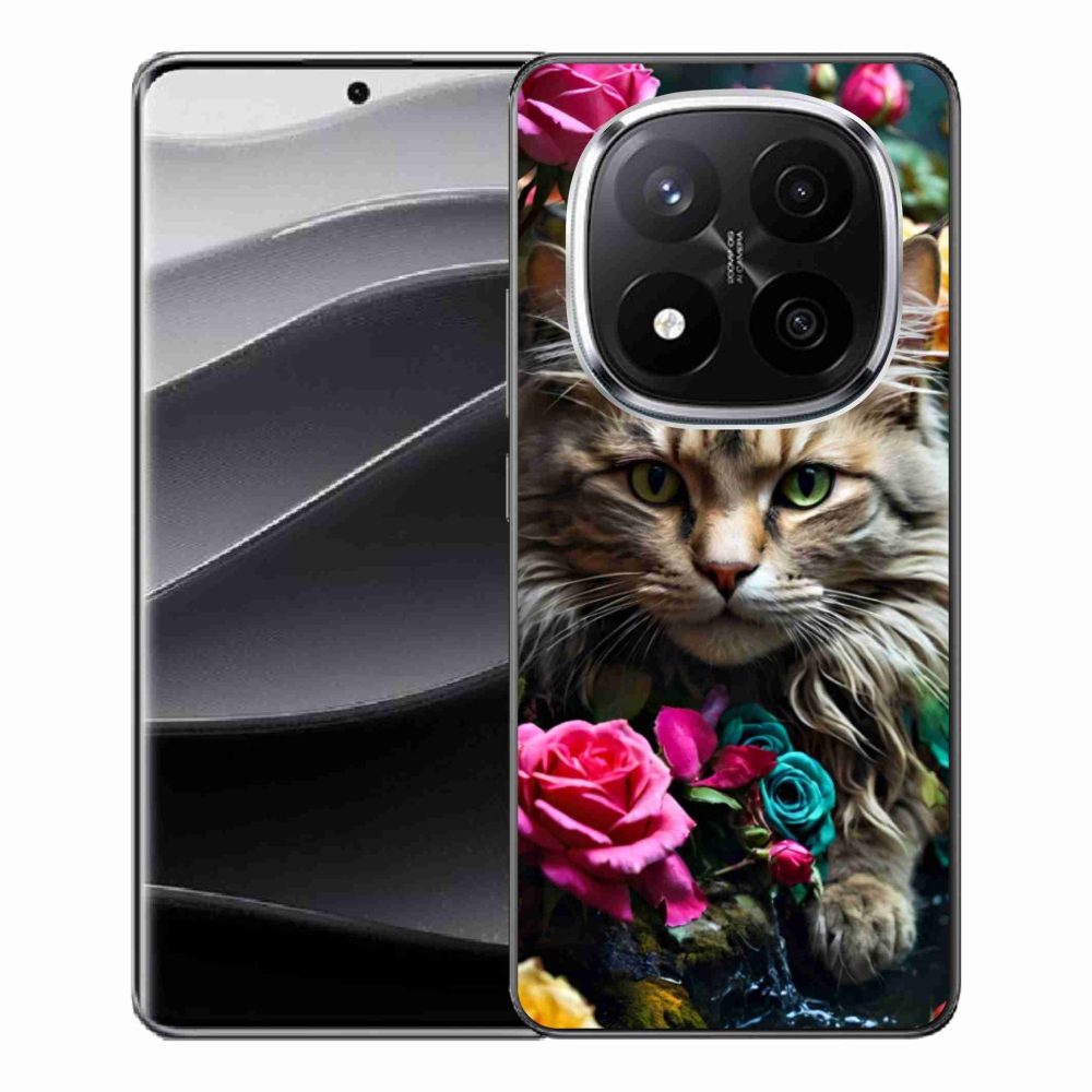 Gelový kryt mmCase na Xiaomi Redmi Note 14 Pro+ 5G - kočíčí pohled 2