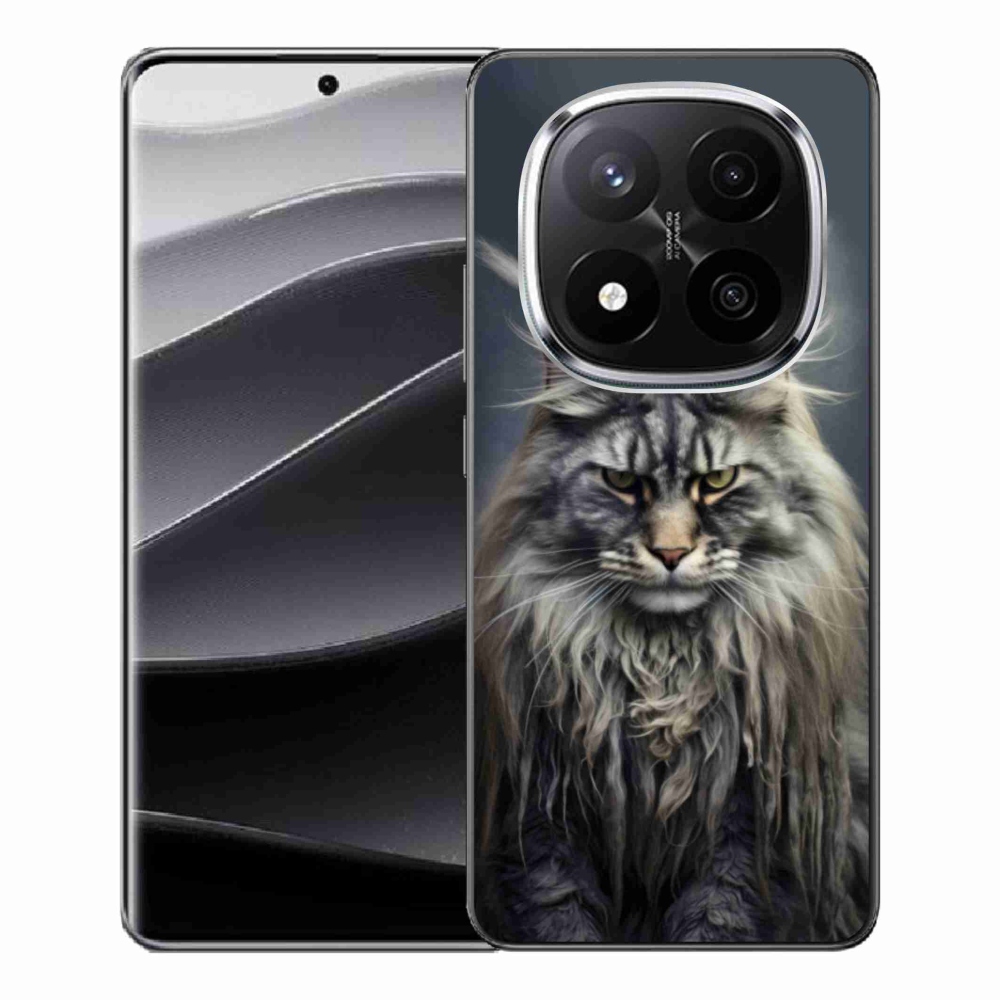 Gelový kryt mmCase na Xiaomi Redmi Note 14 Pro+ 5G - kočíčí pohled 4