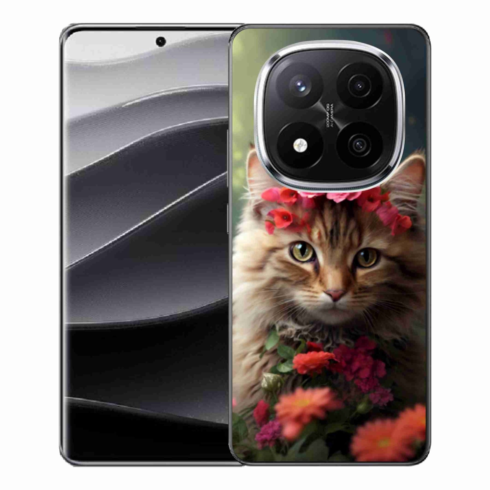 Gelový kryt mmCase na Xiaomi Redmi Note 14 Pro+ 5G - kočíčí princezna