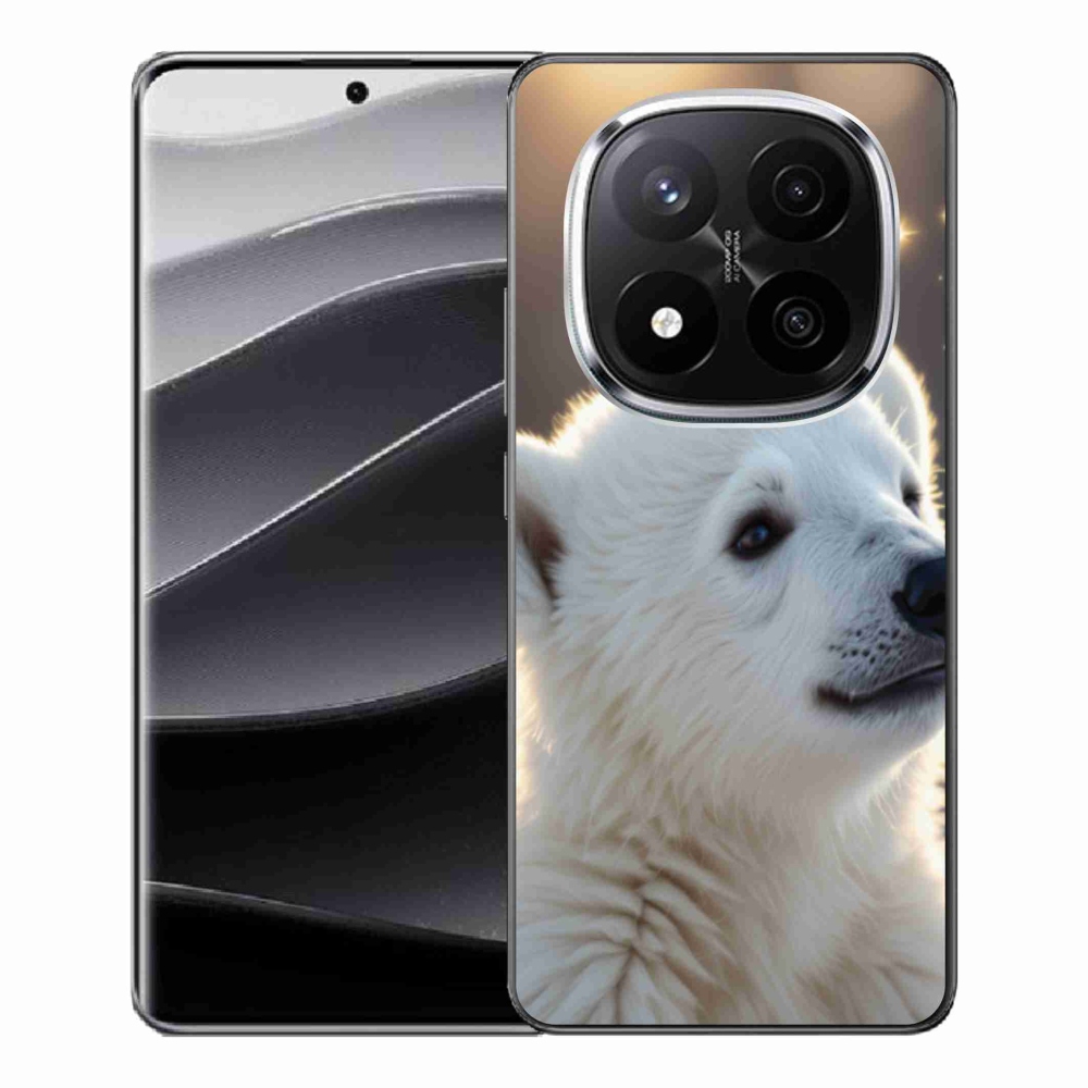 Gelový kryt mmCase na Xiaomi Redmi Note 14 Pro+ 5G - lední medvěd