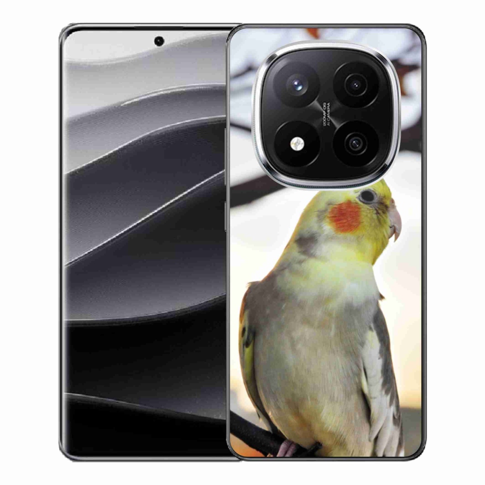 Gelový kryt mmCase na Xiaomi Redmi Note 14 Pro+ 5G - papoušek korela