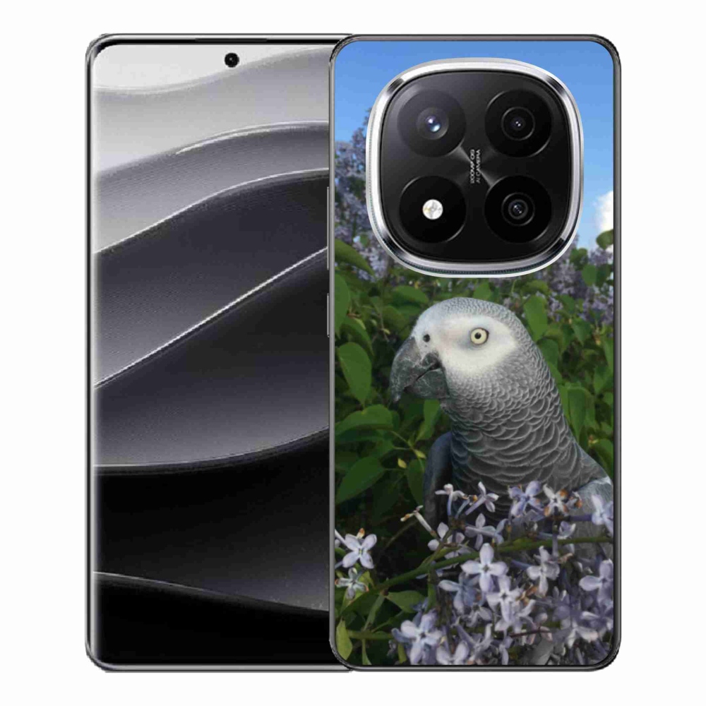 Gelový kryt mmCase na Xiaomi Redmi Note 14 Pro+ 5G - papoušek žako