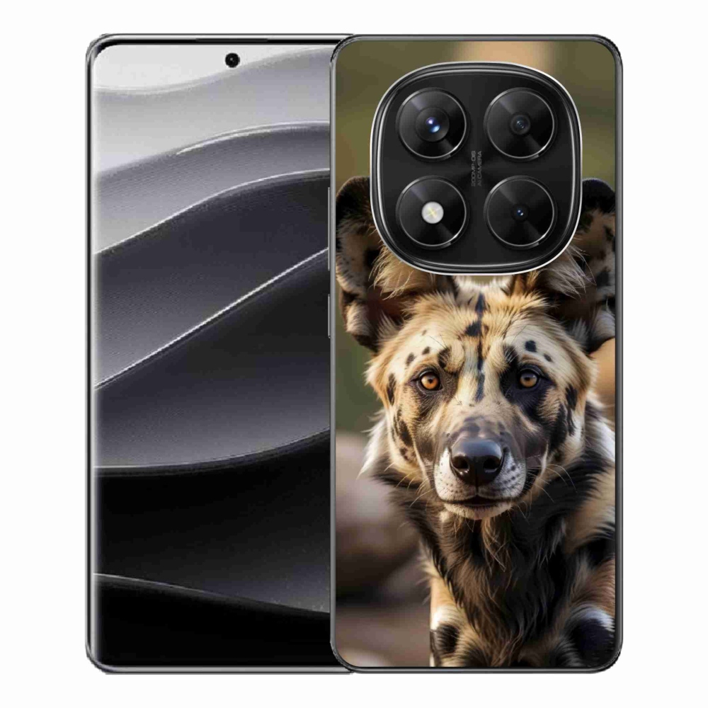 Gelový kryt mmCase na Xiaomi Redmi Note 14 Pro 5G/Poco X7 5G - africký divoký pes