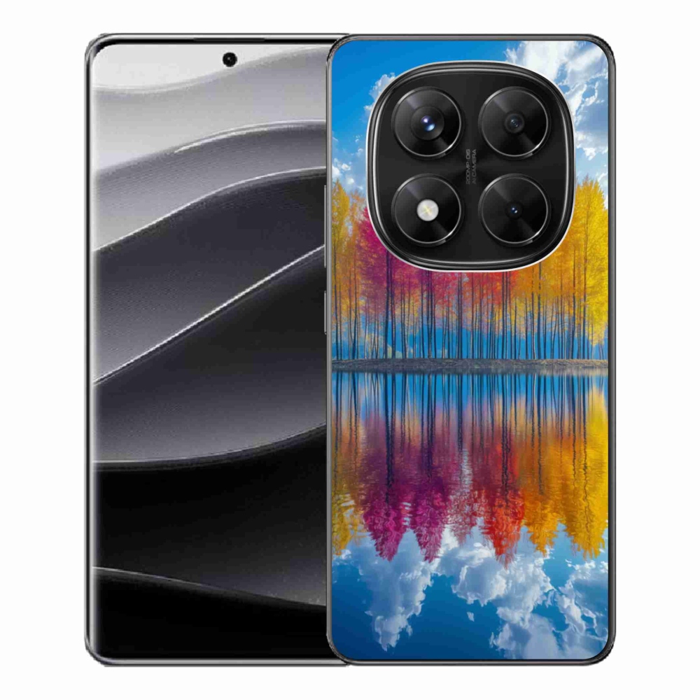 Gelový kryt mmCase na Xiaomi Redmi Note 14 Pro 5G/Poco X7 5G - barevné stromy