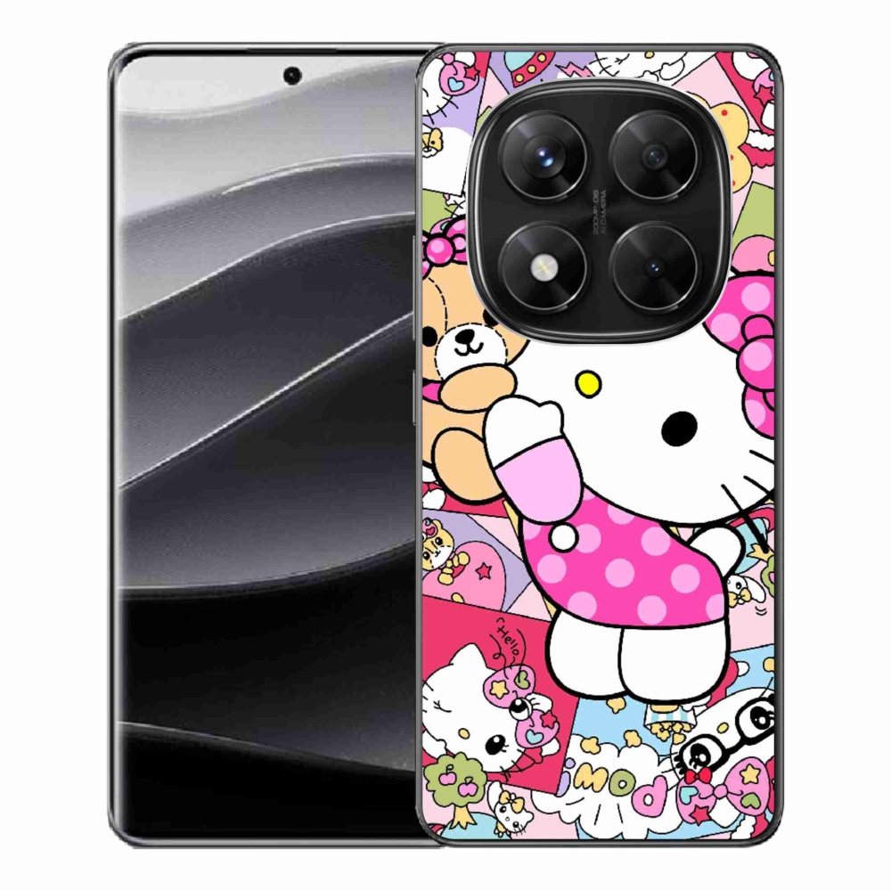 Gelový kryt mmCase na Xiaomi Redmi Note 14 Pro 5G/Poco X7 5G - cute kitty