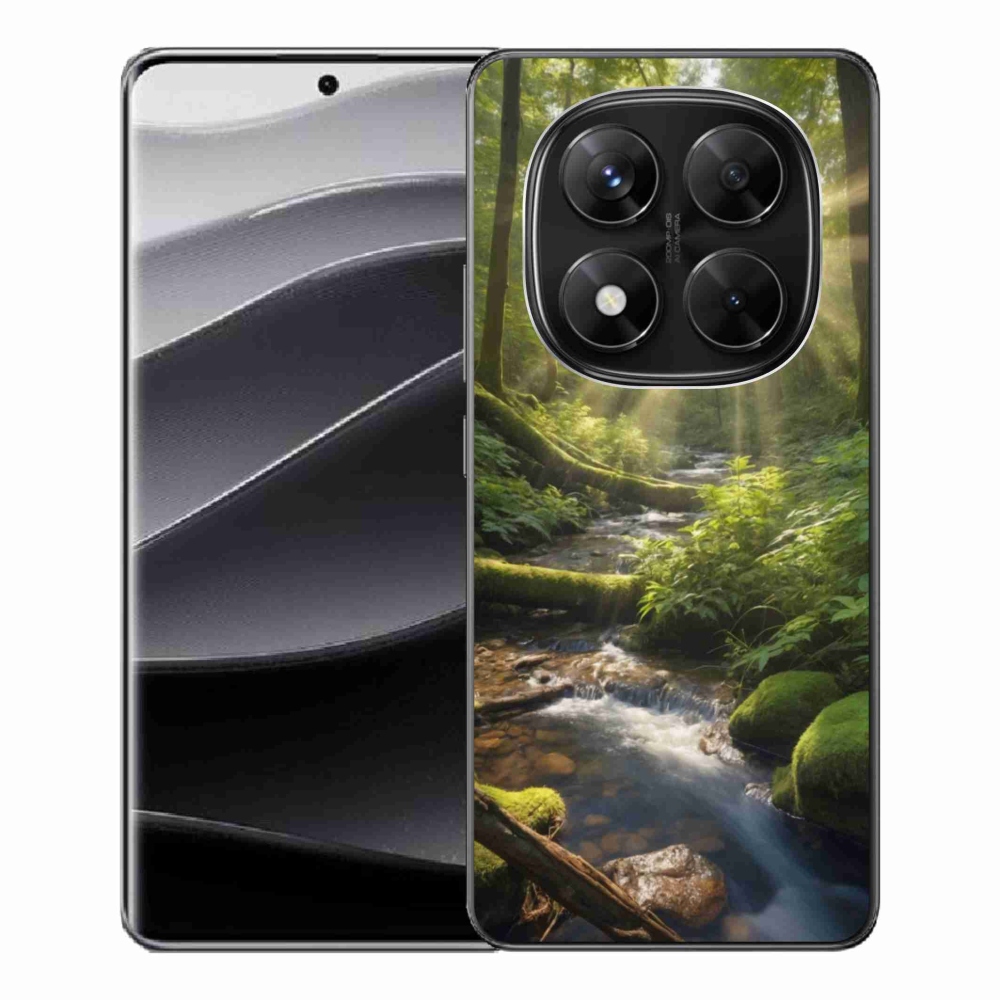 Gelový kryt mmCase na Xiaomi Redmi Note 14 Pro 5G/Poco X7 5G - hlubina lesa