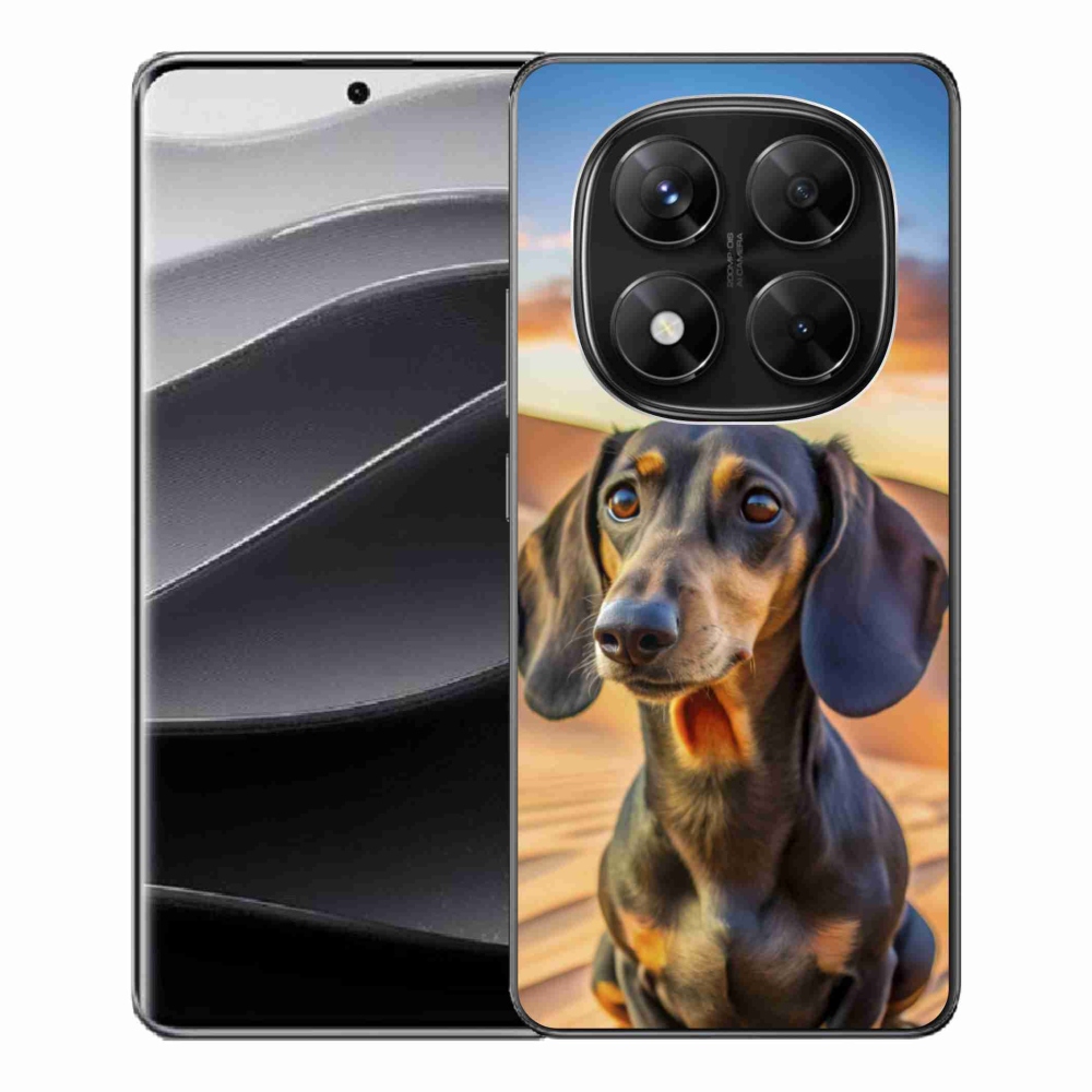 Gelový kryt mmCase na Xiaomi Redmi Note 14 Pro 5G/Poco X7 5G - jezevčík 3 