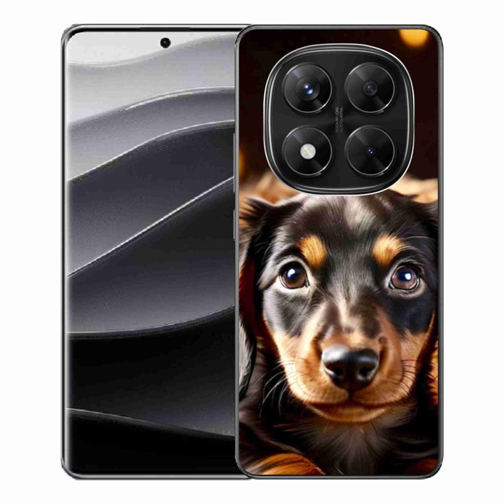 Gelový kryt mmCase na Xiaomi Redmi Note 14 Pro 5G/Poco X7 5G - jezevčík