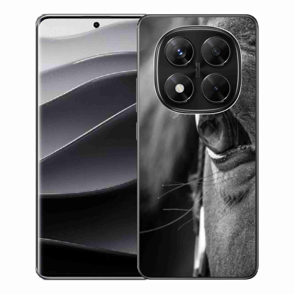 Gelový kryt mmCase na Xiaomi Redmi Note 14 Pro 5G/Poco X7 5G - koňský pohled