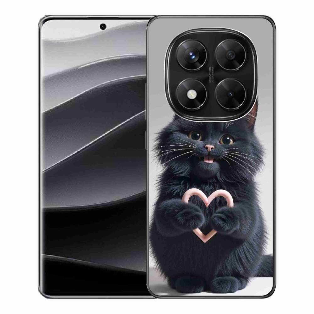 Gelový kryt mmCase na Xiaomi Redmi Note 14 Pro 5G/Poco X7 5G - kočičí láska 3