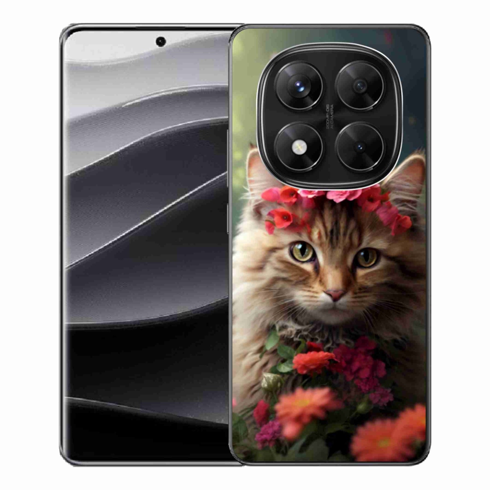 Gelový kryt mmCase na Xiaomi Redmi Note 14 Pro 5G/Poco X7 5G - kočíčí princezna