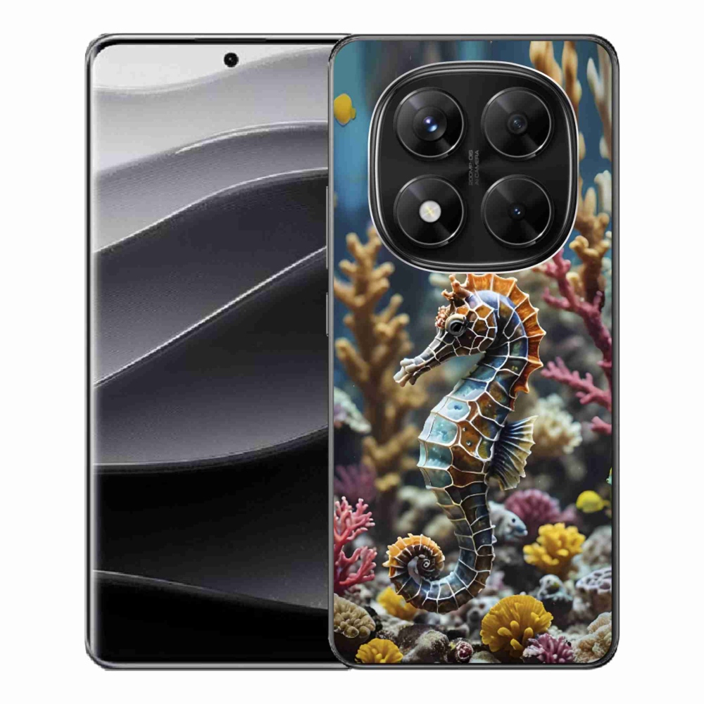 Gelový kryt mmCase na Xiaomi Redmi Note 14 Pro 5G/Poco X7 5G - mořský koník 2