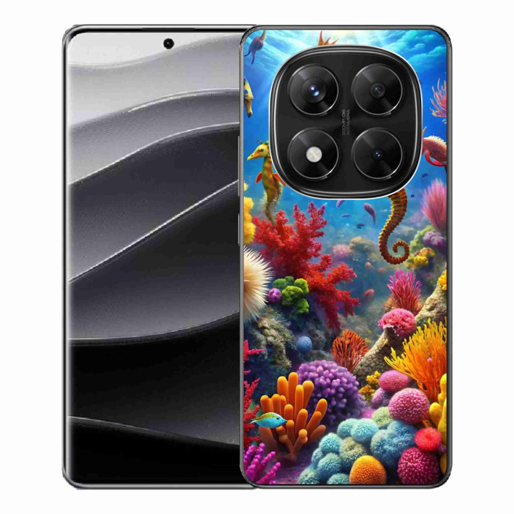 Gelový kryt mmCase na Xiaomi Redmi Note 14 Pro 5G/Poco X7 5G - mořský svět 3