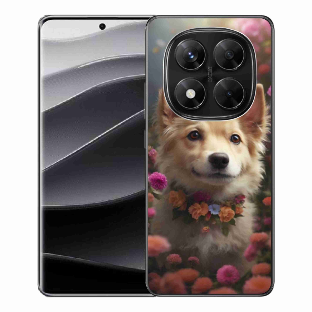 Gelový kryt mmCase na Xiaomi Redmi Note 14 Pro 5G/Poco X7 5G - německý špic