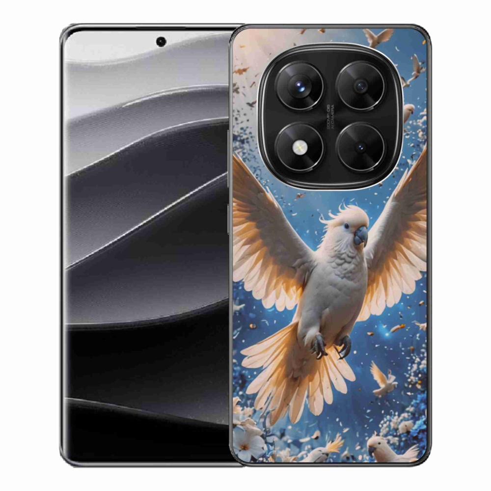 Gelový kryt mmCase na Xiaomi Redmi Note 14 Pro 5G/Poco X7 5G - papoušek kakadu