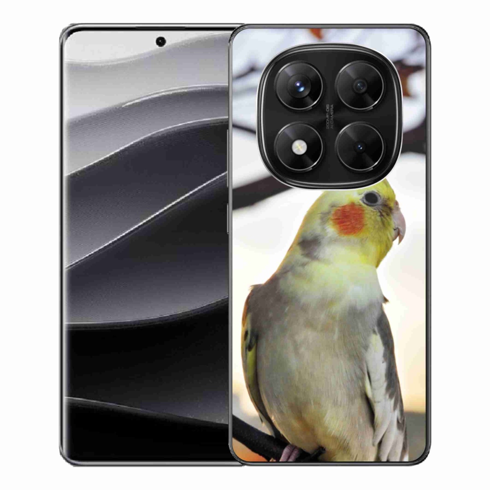 Gelový kryt mmCase na Xiaomi Redmi Note 14 Pro 5G/Poco X7 5G - papoušek korela