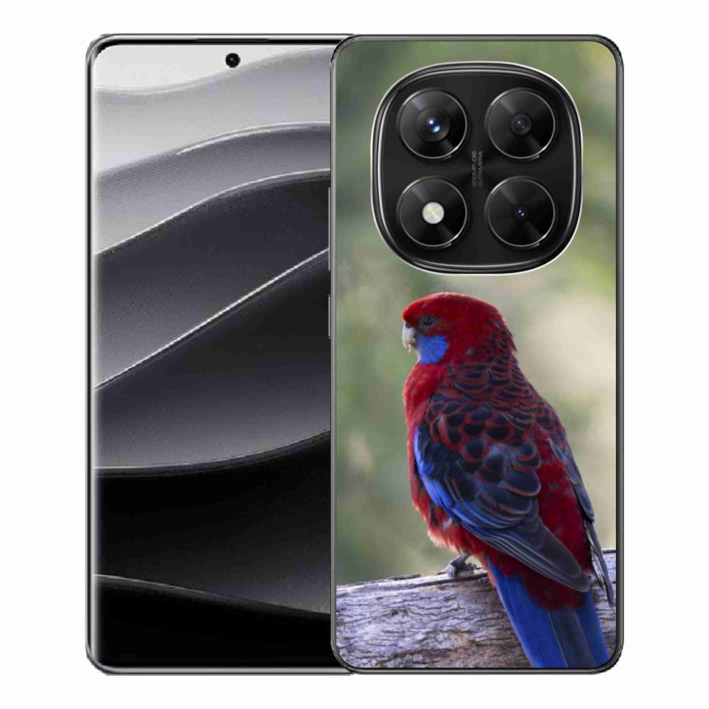 Gelový kryt mmCase na Xiaomi Redmi Note 14 Pro 5G/Poco X7 5G - papoušek rosela