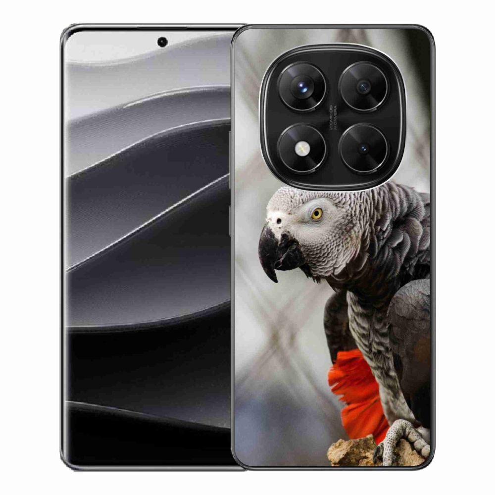 Gelový kryt mmCase na Xiaomi Redmi Note 14 Pro 5G/Poco X7 5G - papoušek žako 3