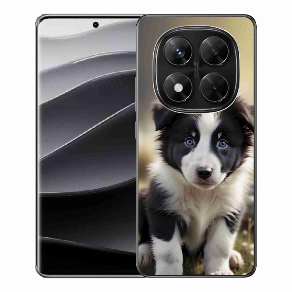 Gelový kryt mmCase na Xiaomi Redmi Note 14 Pro 5G/Poco X7 5G - roztomilá border kolie