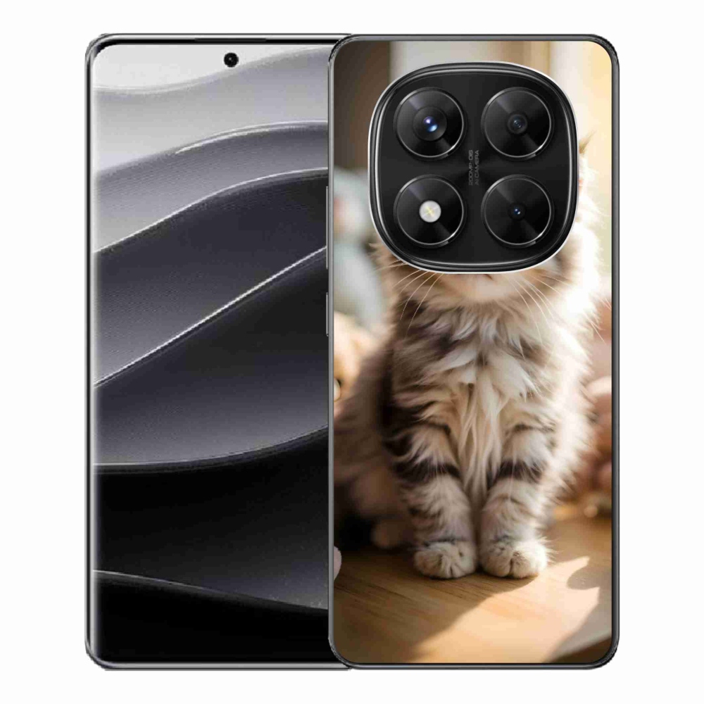 Gelový kryt mmCase na Xiaomi Redmi Note 14 Pro 5G/Poco X7 5G - roztomilé kotě 10