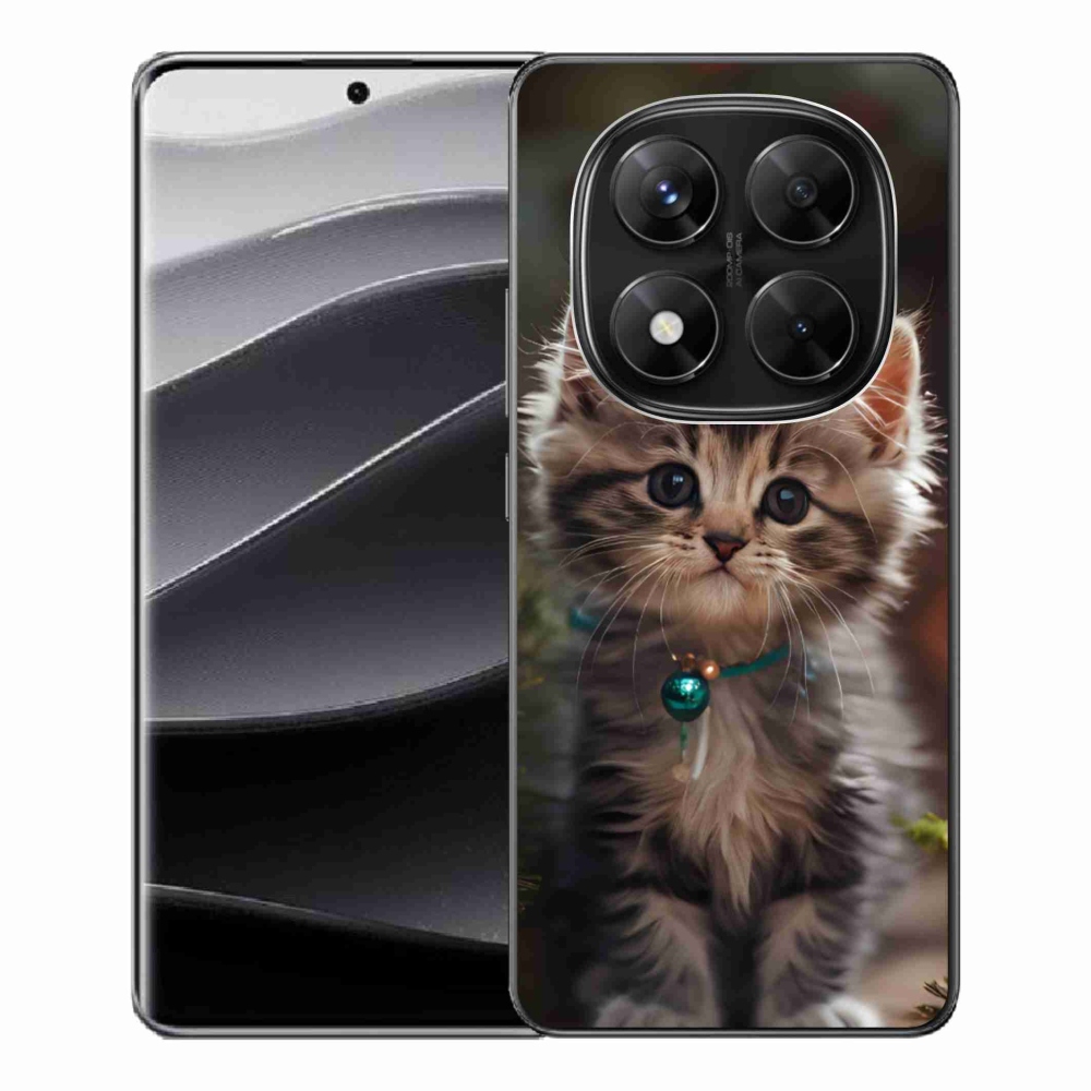 Gelový kryt mmCase na Xiaomi Redmi Note 14 Pro 5G/Poco X7 5G - roztomilé kotě 11