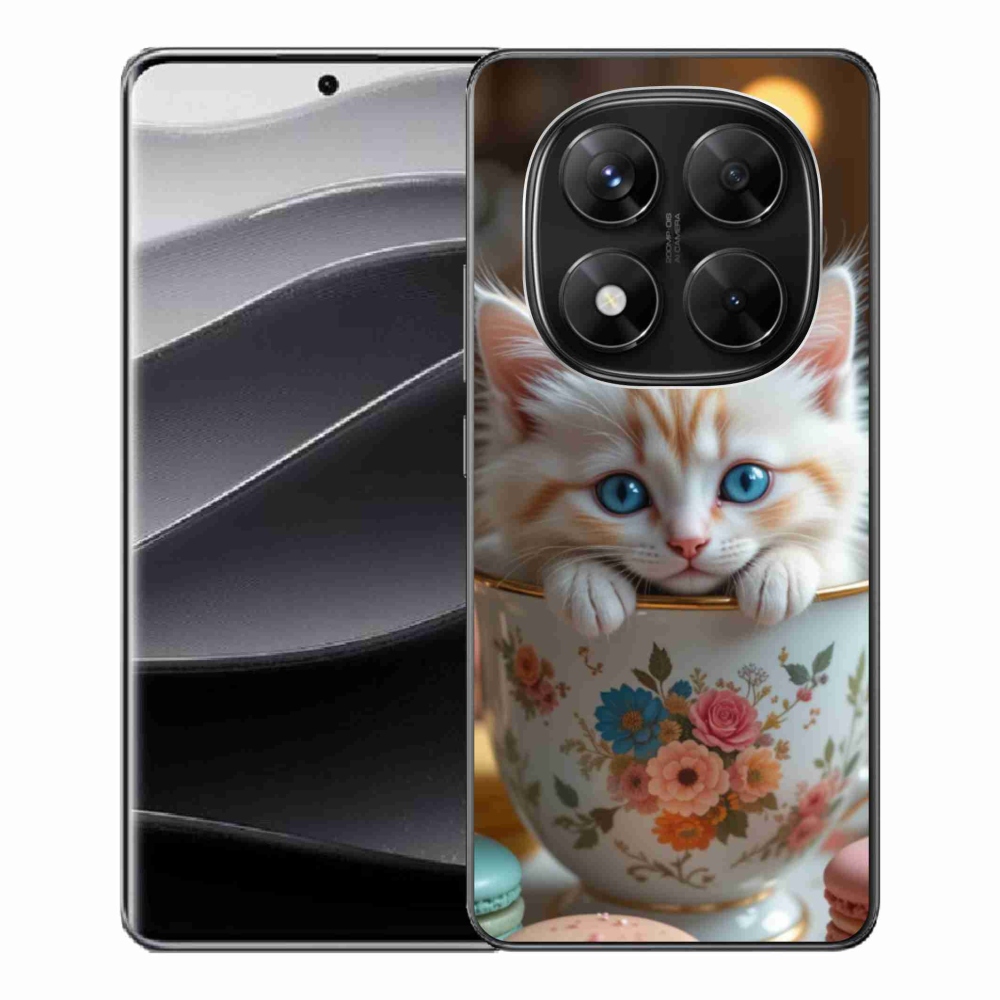 Gelový kryt mmCase na Xiaomi Redmi Note 14 Pro 5G/Poco X7 5G - roztomilé kotě 6