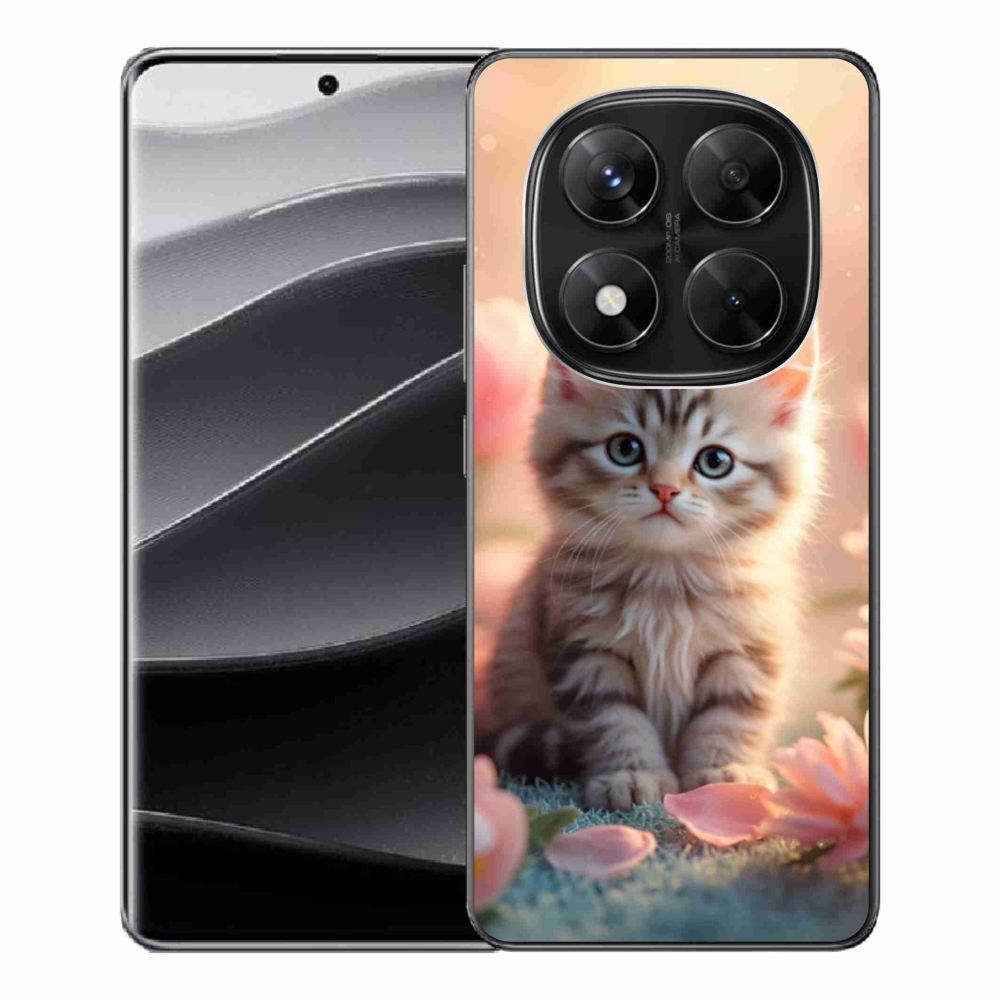 Gelový kryt mmCase na Xiaomi Redmi Note 14 Pro 5G/Poco X7 5G - roztomilé kotě 8