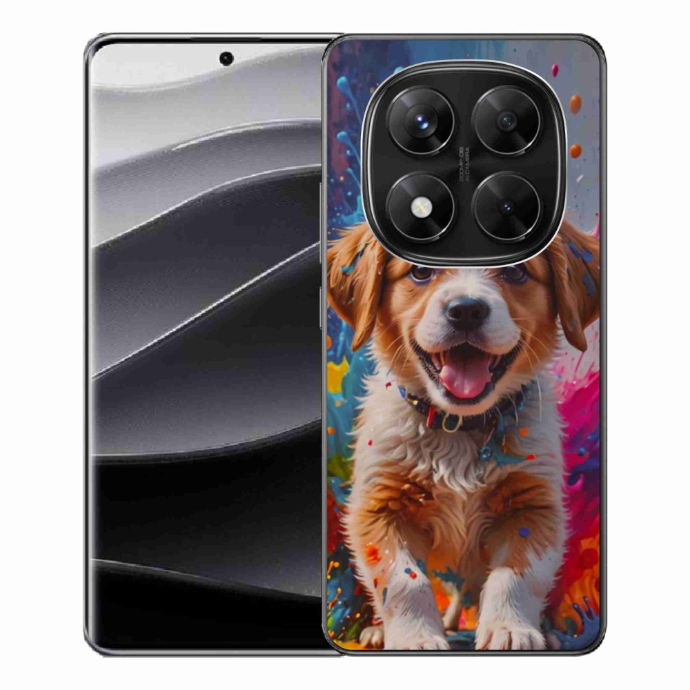 Gelový kryt mmCase na Xiaomi Redmi Note 14 Pro 5G/Poco X7 5G - roztomilé štěně 3