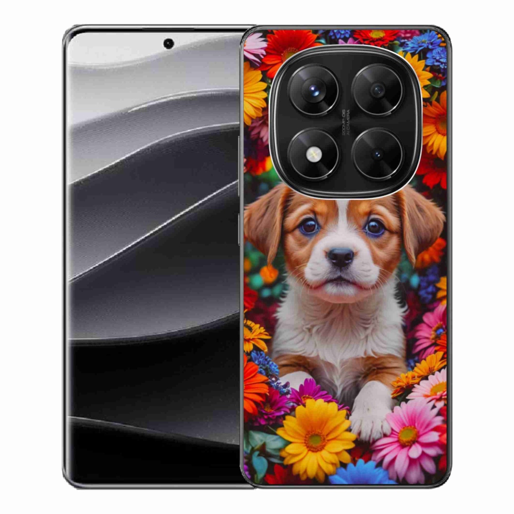 Gelový kryt mmCase na Xiaomi Redmi Note 14 Pro 5G/Poco X7 5G - roztomilé štěně
