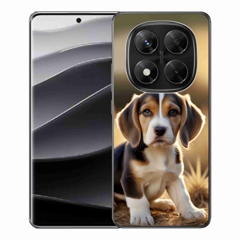 Gelový kryt mmCase na Xiaomi Redmi Note 14 Pro 5G/Poco X7 5G - roztomilý bígl