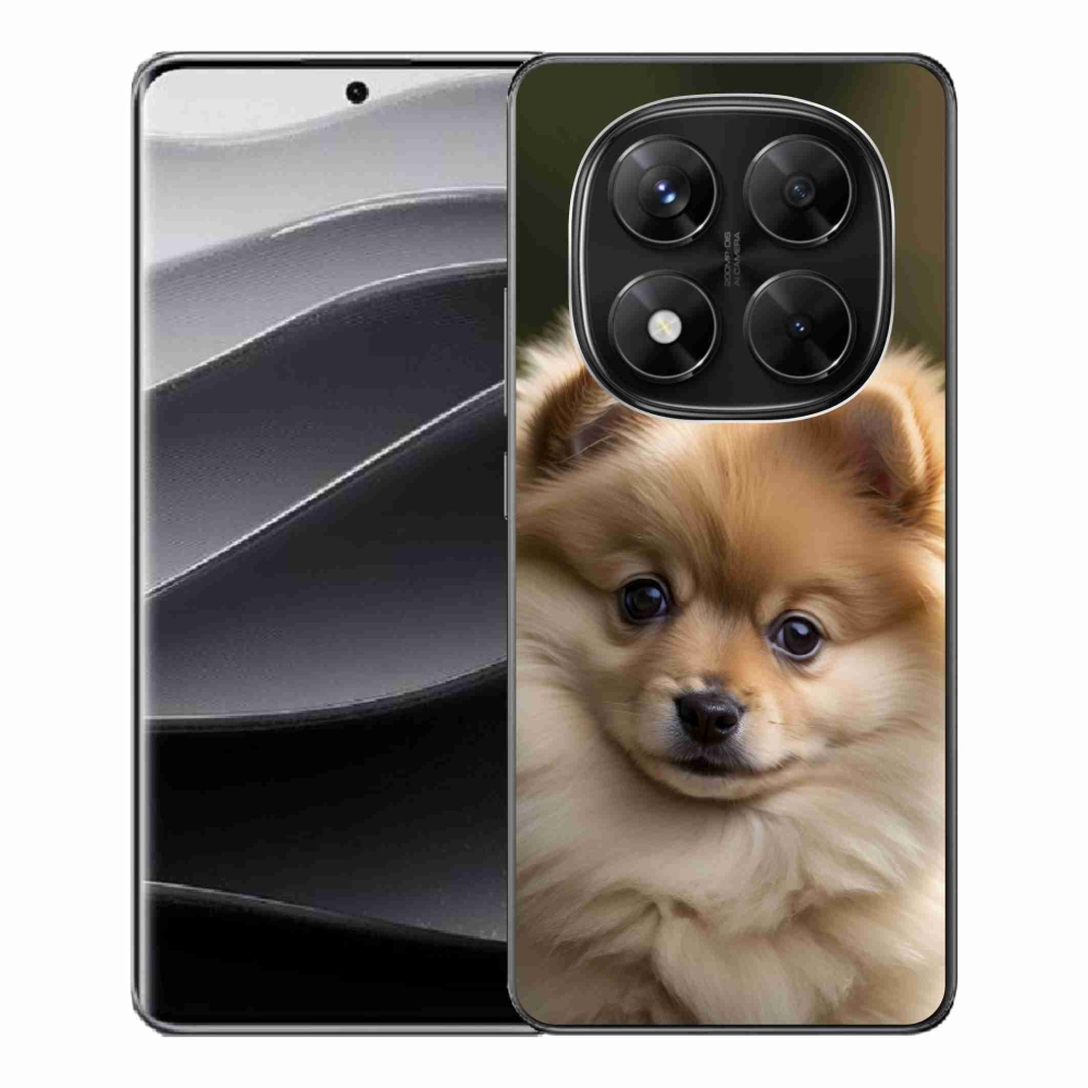 Gelový kryt mmCase na Xiaomi Redmi Note 14 Pro 5G/Poco X7 5G - roztomilý pomeranian 2