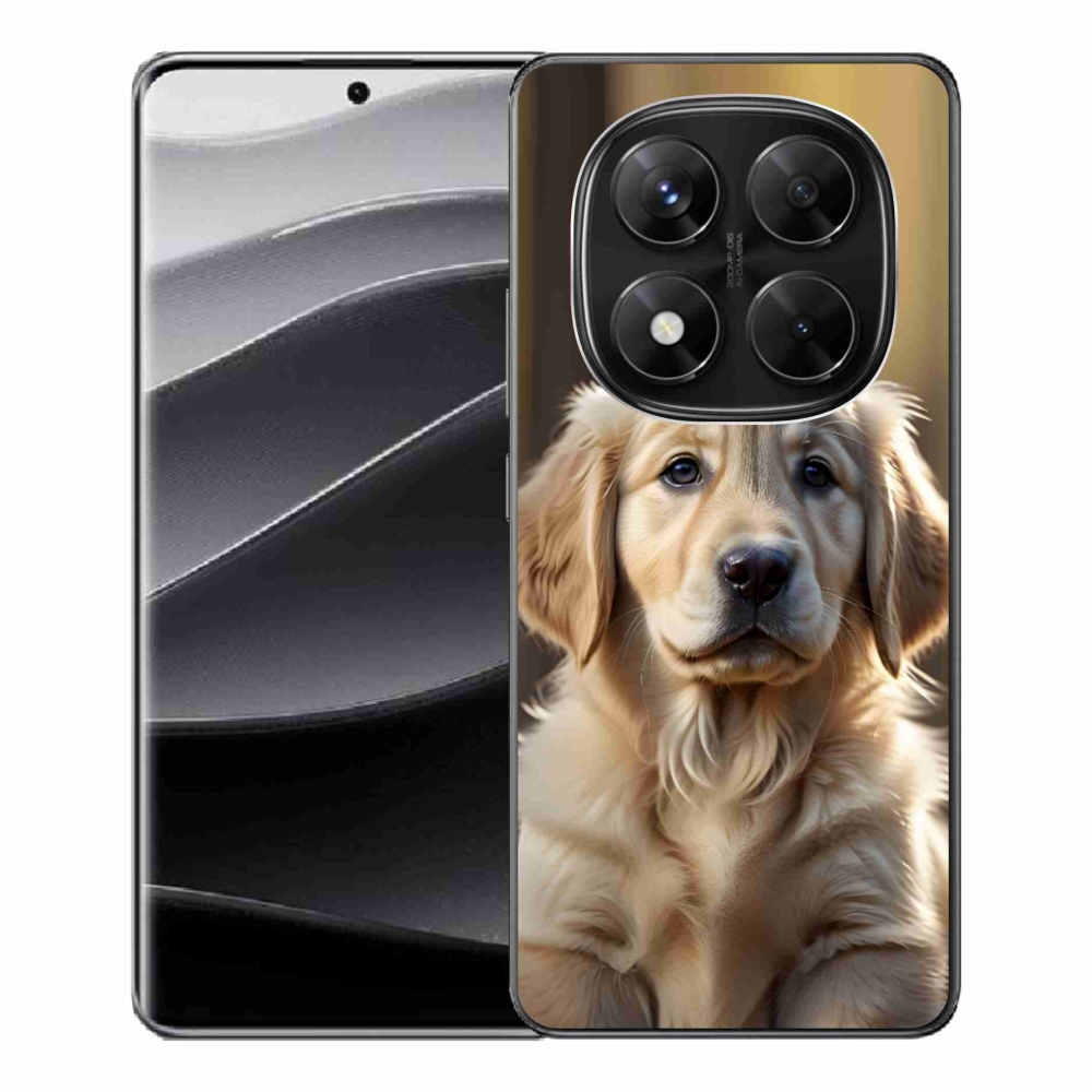 Gelový kryt mmCase na Xiaomi Redmi Note 14 Pro 5G/Poco X7 5G - roztomilý zlatý retrívr