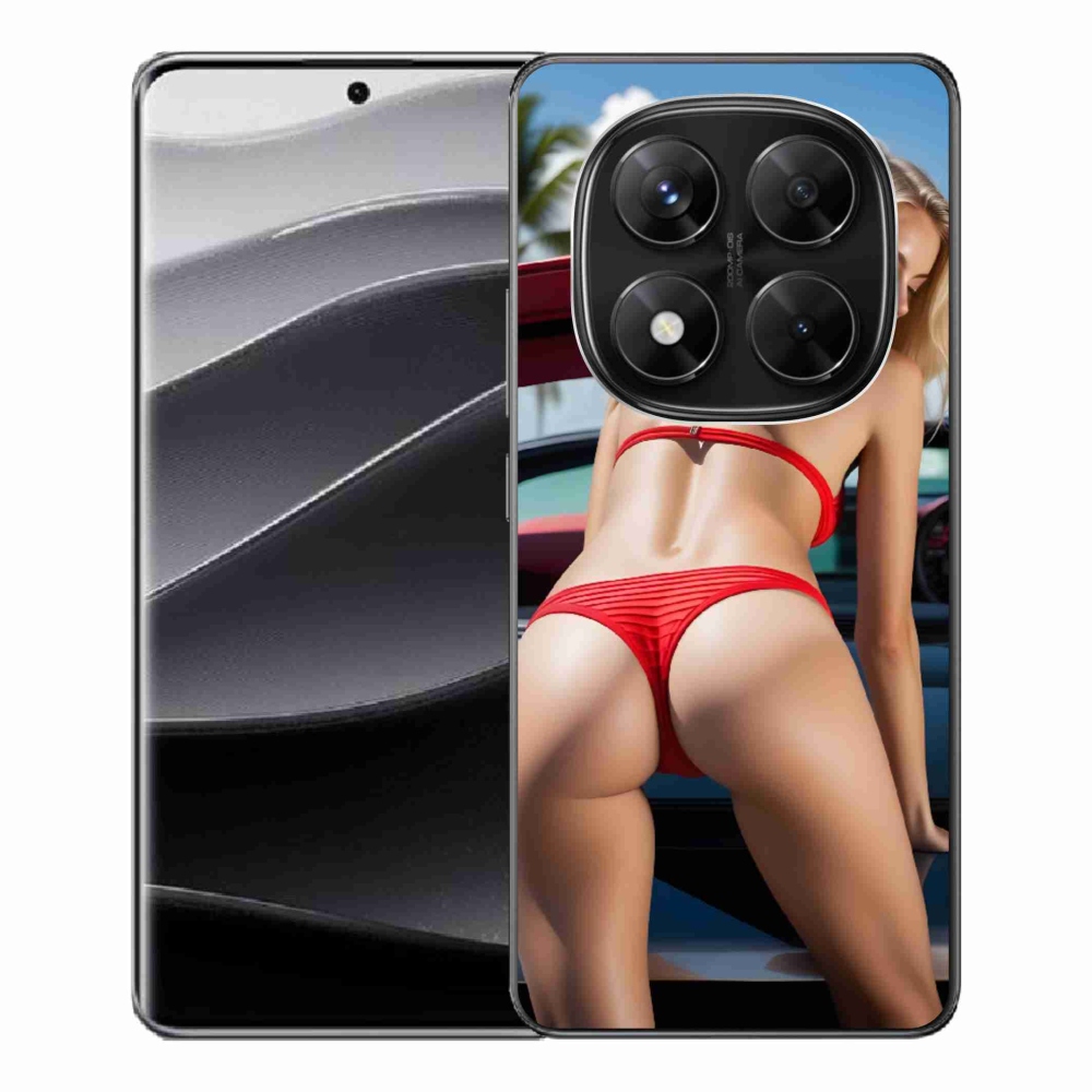 Gelový kryt mmCase na Xiaomi Redmi Note 14 Pro 5G/Poco X7 5G - sexy žena 2