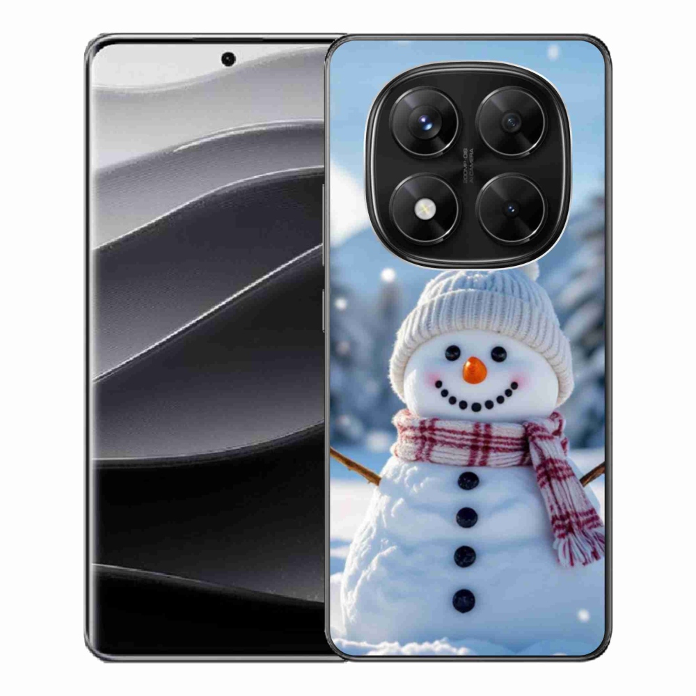 Gelový kryt mmCase na Xiaomi Redmi Note 14 Pro 5G/Poco X7 5G - sněhulák 3