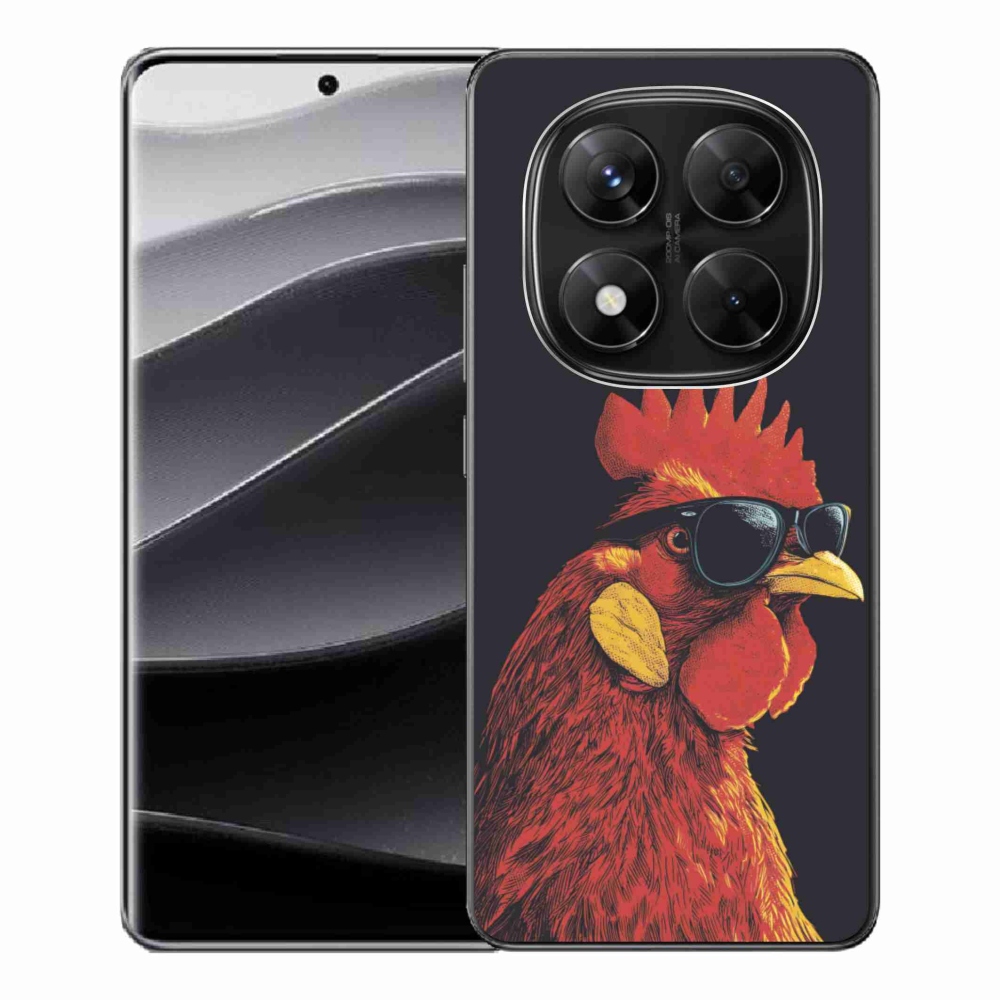 Gelový kryt mmCase na Xiaomi Redmi Note 14 Pro 5G/Poco X7 5G - stylový kohout