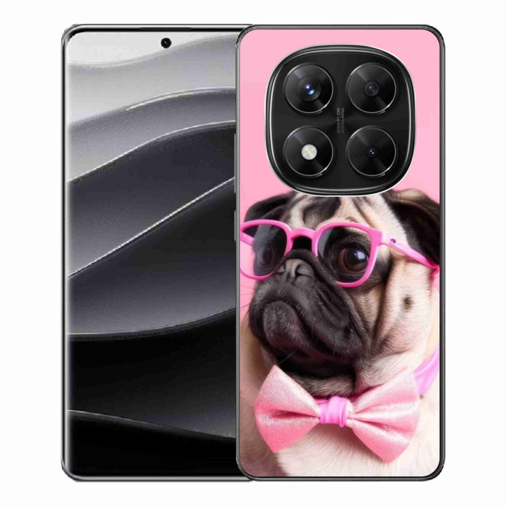 Gelový kryt mmCase na Xiaomi Redmi Note 14 Pro 5G/Poco X7 5G - stylový mops