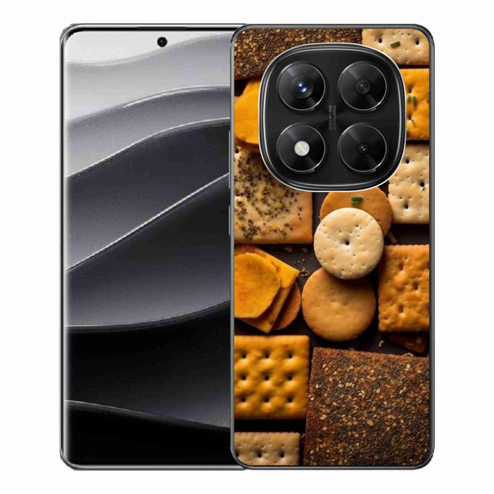 Gelový kryt mmCase na Xiaomi Redmi Note 14 Pro 5G/Poco X7 5G - sušenky