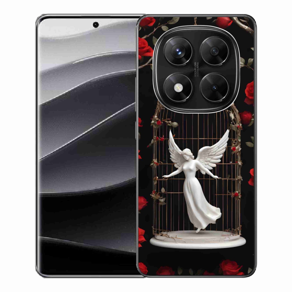 Gelový kryt mmCase na Xiaomi Redmi Note 14 Pro 5G/Poco X7 5G - uvězněný anděl