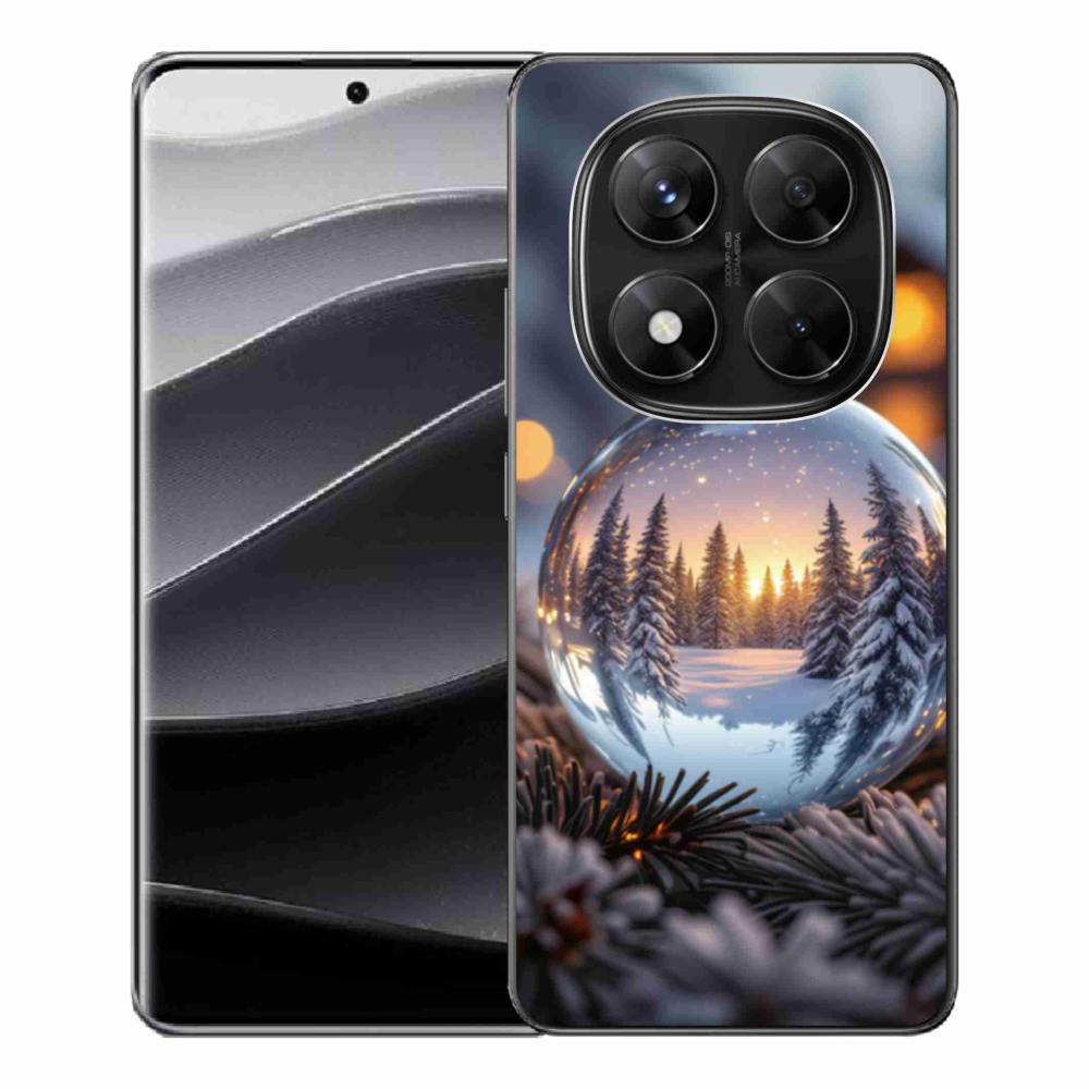 Gelový kryt mmCase na Xiaomi Redmi Note 14 Pro 5G/Poco X7 5G - vánoční ozdoba