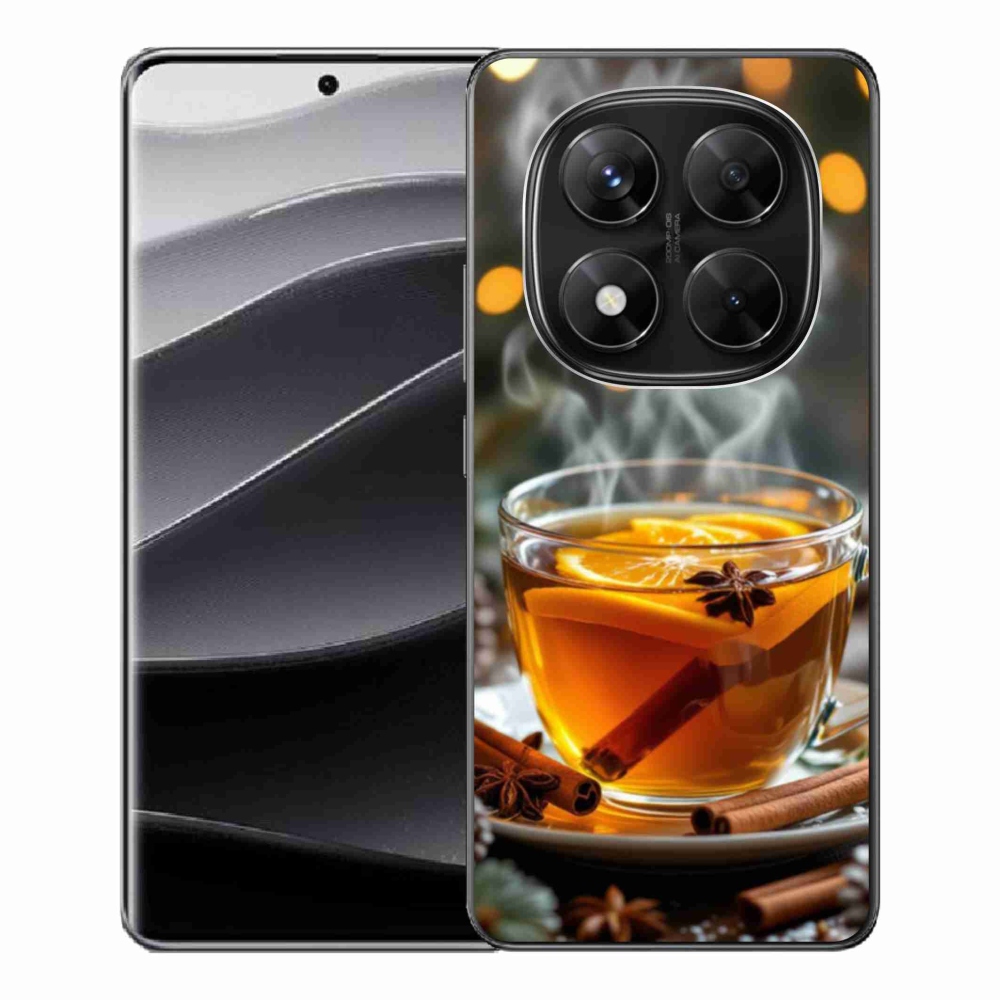 Gelový kryt mmCase na Xiaomi Redmi Note 14 Pro 5G/Poco X7 5G - vánoční punč