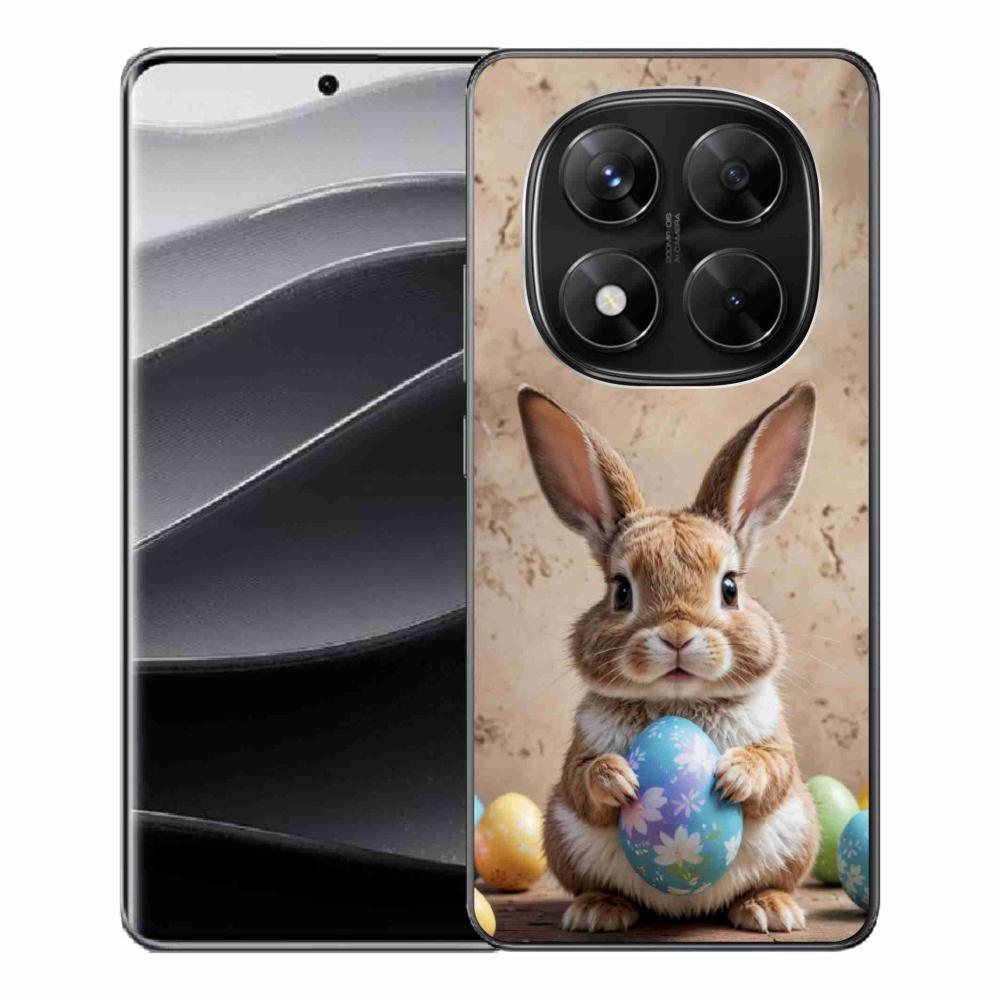 Gelový kryt mmCase na Xiaomi Redmi Note 14 Pro 5G/Poco X7 5G - velikonoční králíček