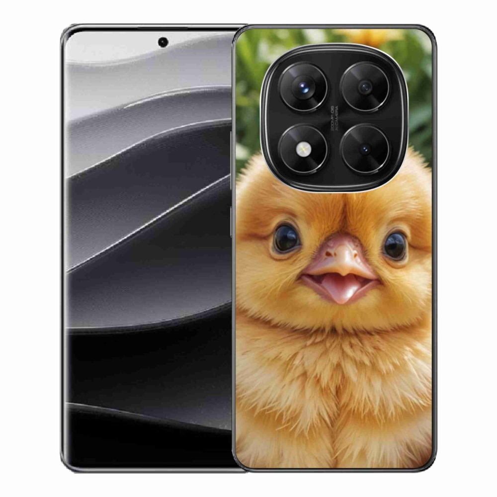 Gelový kryt mmCase na Xiaomi Redmi Note 14 Pro 5G/Poco X7 5G - veselé kuřátko
