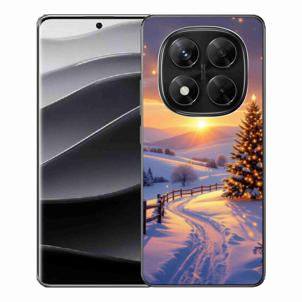 Gelový kryt mmCase na Xiaomi Redmi Note 14 Pro 5G/Poco X7 5G - zimní krajina