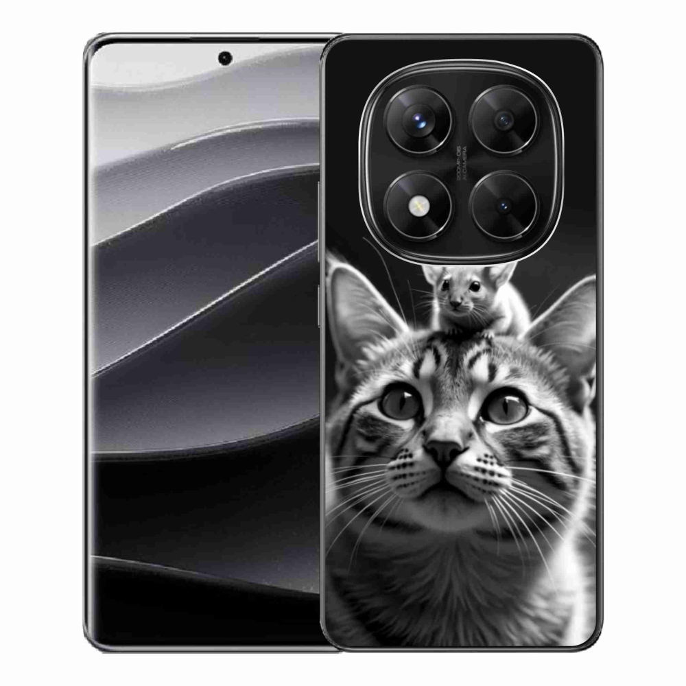 Gelový kryt mmCase na Xiaomi Redmi Note 14 Pro 5G/Poco X7 5G - zvířecí přátelství 2