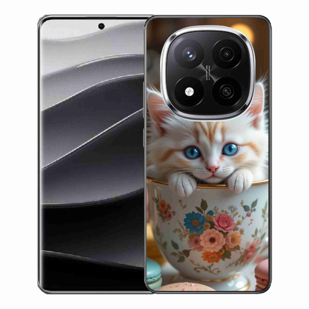 Gelový kryt mmCase na Xiaomi Redmi Note 14 Pro+ 5G - roztomilé kotě 6