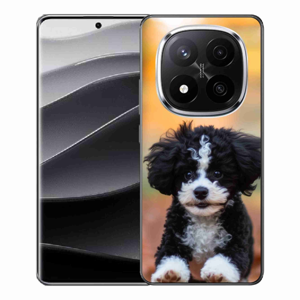 Gelový kryt mmCase na Xiaomi Redmi Note 14 Pro+ 5G - roztomilé štěně 2