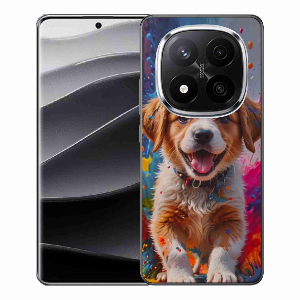 Gelový kryt mmCase na Xiaomi Redmi Note 14 Pro+ 5G - roztomilé štěně 3