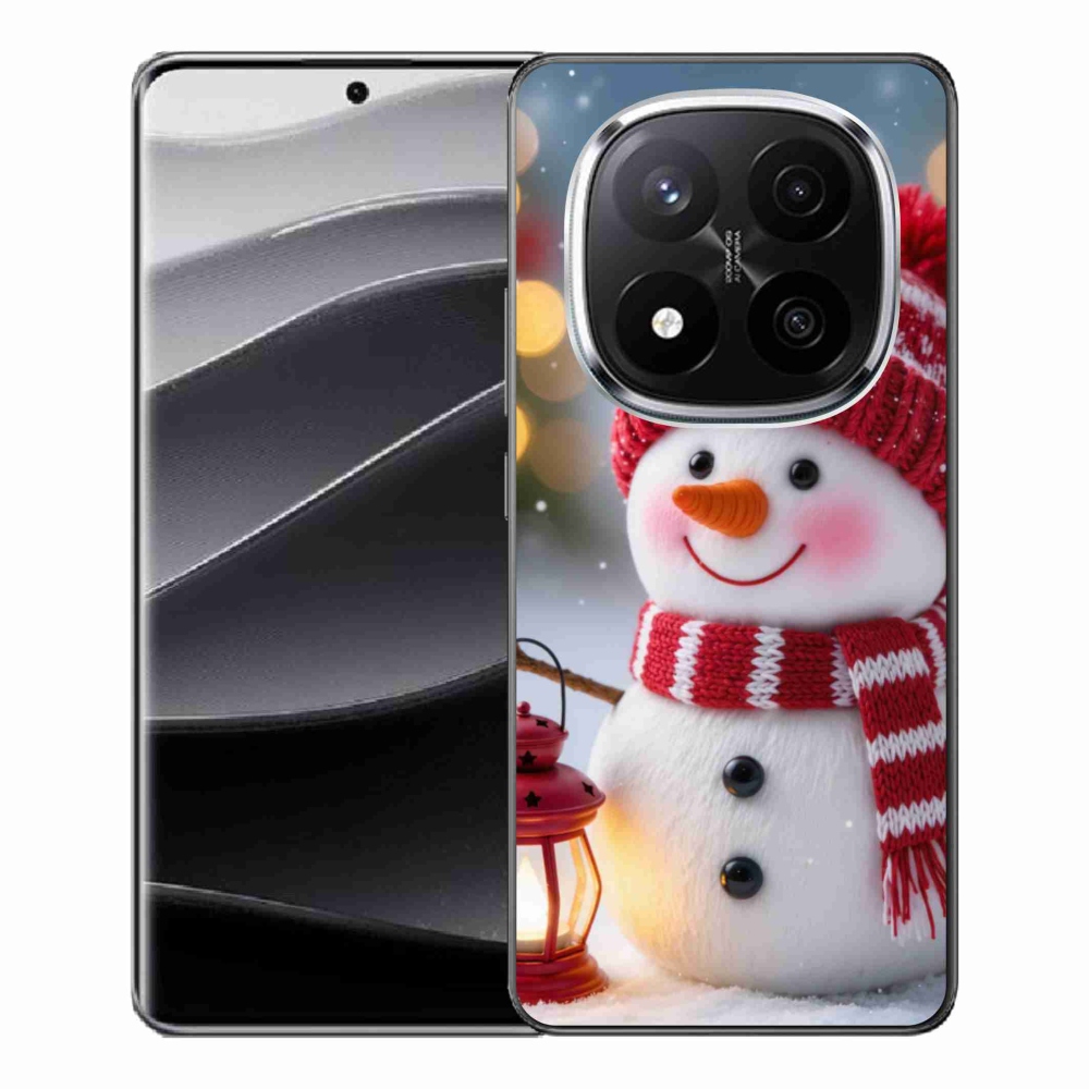 Gelový kryt mmCase na Xiaomi Redmi Note 14 Pro+ 5G - sněhulák 2