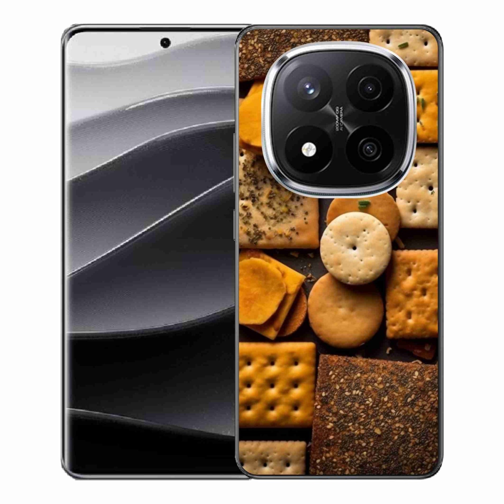 Gelový kryt mmCase na Xiaomi Redmi Note 14 Pro+ 5G - sušenky